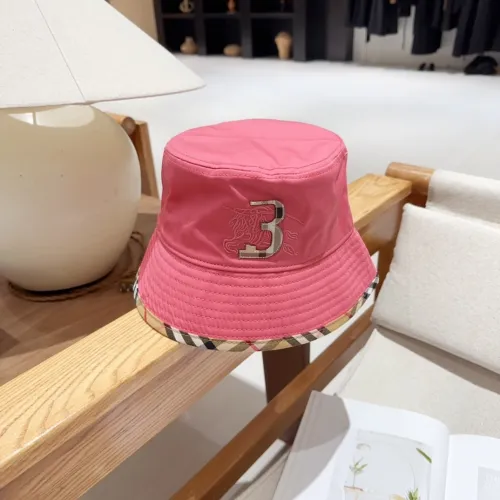 Burberry Womens Mens Cap Bucket Hat Luxury Brand with Original Box  