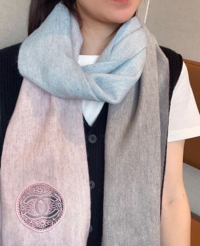 Chanel Scarves Men Womens Fashion Scarf with Original Box Whatsapp【+1-3239614486】