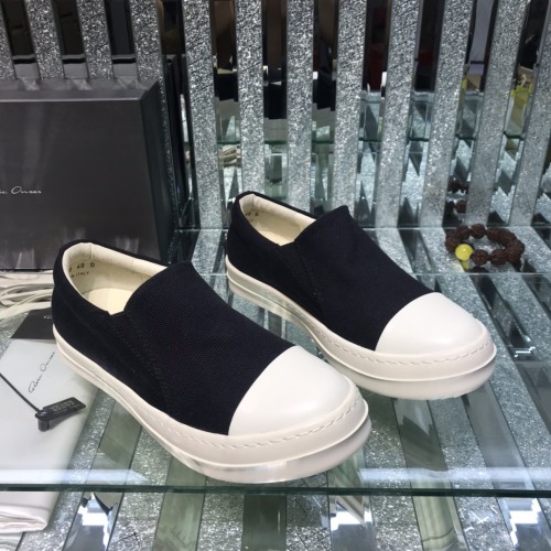 Rick Owens Men Shoes Sneakers Breathable Mens Casual Shoes with Original Box