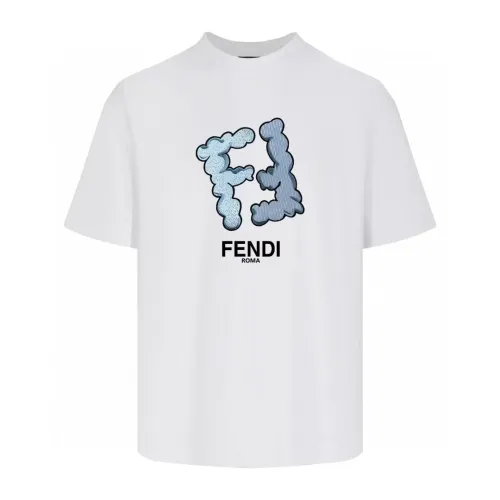 Fendi Luxury Brand Women Mens Short Sleeve T-Shirt   
