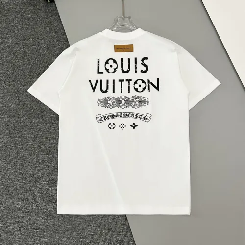 Louis Vuitton x Chrome Hearts Luxury Brand Men Womens Short Sleeve T-Shirt   