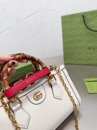 Gucci Womens Bags Shoulder Handbag Luxury Brand Gucci Diana small shoulder bag 735153 DJ24T 5862