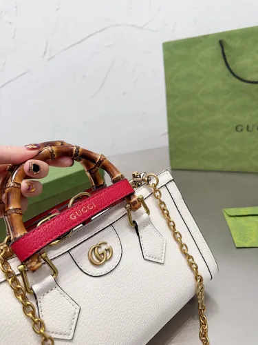 Gucci Womens Bags Shoulder Handbag Luxury Brand Gucci Diana small shoulder bag 735153 DJ24T 5862