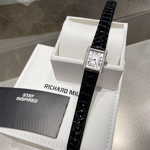 Cartier Womens Watch Luxury Brand Design Fashion Type with Original Box
