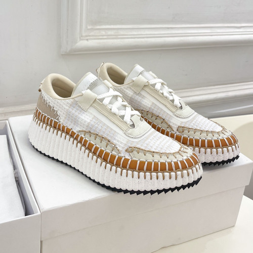 Chloe Chloé Womens Shoes Sneakers Luxury Brand with Original Box Whatsapp 