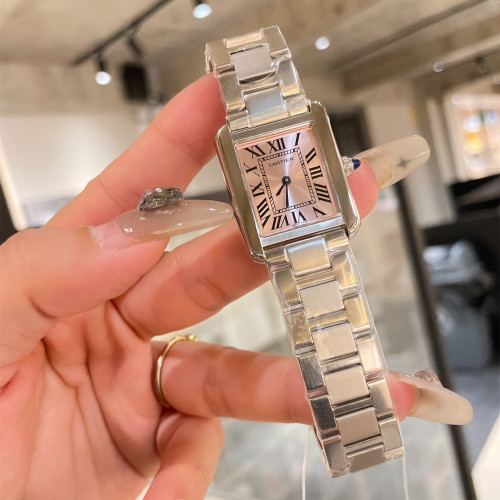 Cartier Womens Watch Luxury Brand Design Fashion Type with Original Box