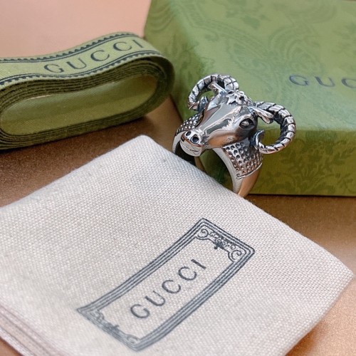 Gucci Luxury Mens Ring with Original Box