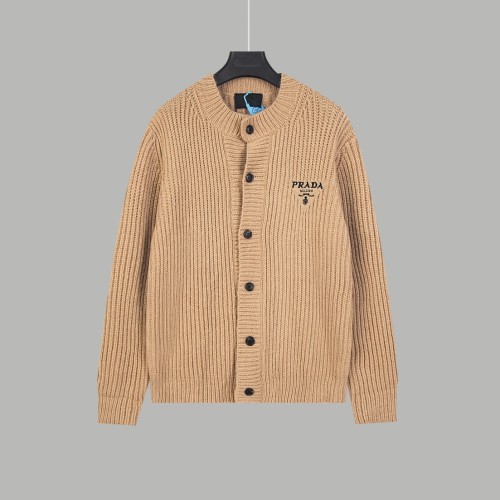 Prada Cardigan Men Womens Sweater Luxury Brand Womens Knitwear Top Quality   