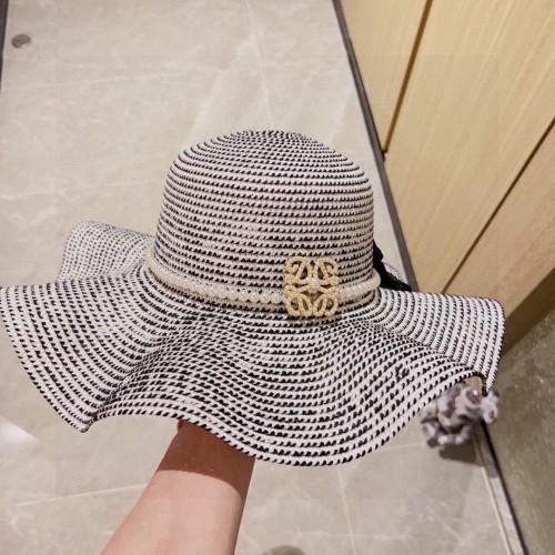 Loewe Womens Straw Hat Luxury Brand Design Loewe Hats with Original Box  