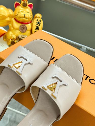 Louis Vuitton Womens Shoes Sandals Slippers Luxury Brand with Original Box  
