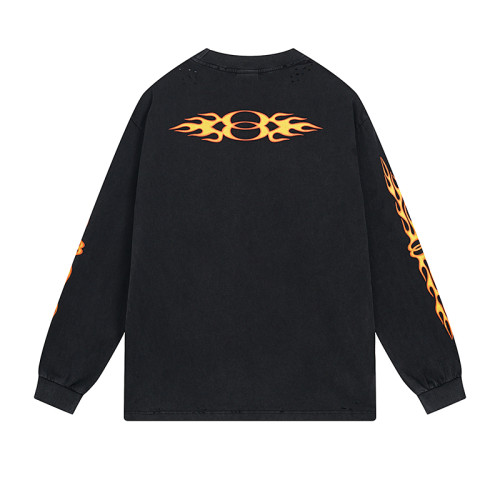 Balenciaga Luxury Brand Women Mens Long Sleeve T-Shirt   