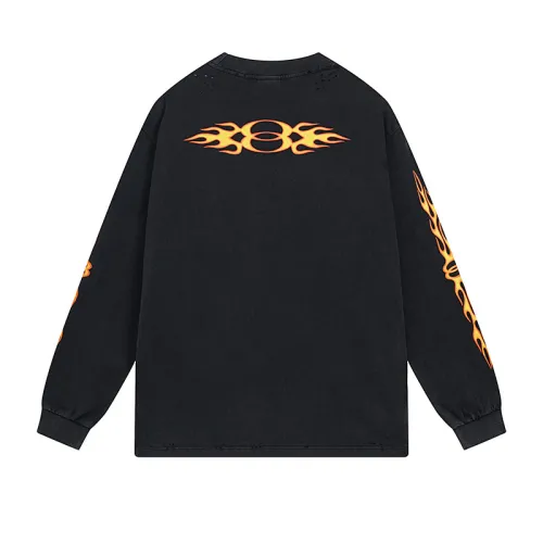 Balenciaga Luxury Brand Women Mens Long Sleeve T-Shirt   