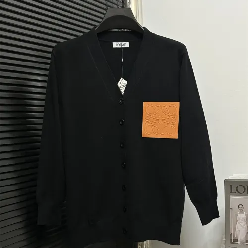 Loewe Cardigan Men Womens Knit Cardigan Luxury Brand Womens Knitwear Top Quality   