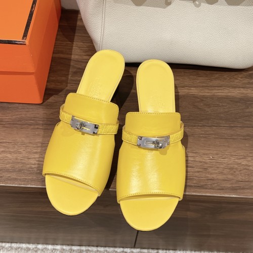 Hermes Womens Shoes Extra Slippers Casual Fashion Slipper Luxury Brand with Original Box  