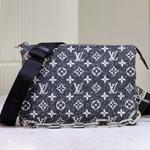 Louis Vuitton Womens Bags Messenger Shoulder Bags Luxury Brand COUSSIN PM M20379 with Original Box Monogram embossed puffy lambskin