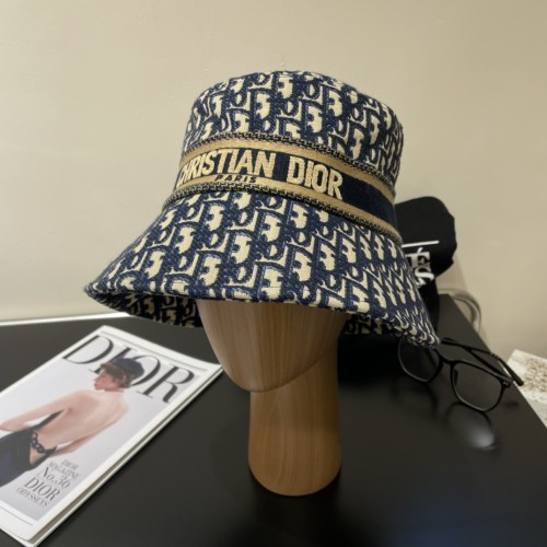 Dior Men Womens Bucket Hat Luxury Brand Design Dior Cap with Original Box  