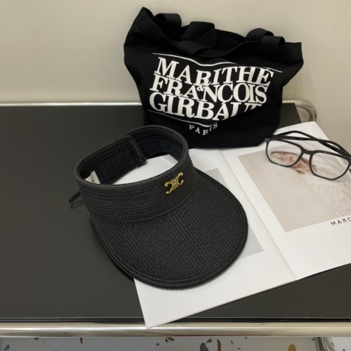 Celine Womens Hats Luxury Brand Design Celine Visor Hat with Original Box  
