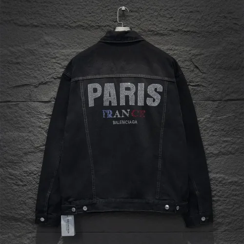 Balenciaga Men Womens Jacket Denim Coat Luxury Brand Mens Jackets Top Quality   