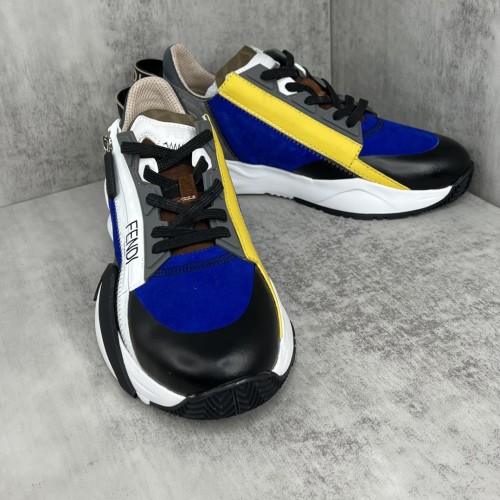 Fendi Mens Shoes Fashion Sneakers Luxury Brand Casual Fendi Flow Low-Top Sneakers Shoes for Men with Original Box Whatsapp 