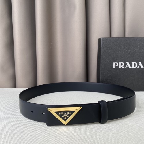 Prada Mens Belt Luxury Brand Fashion Men Belts with Original Box