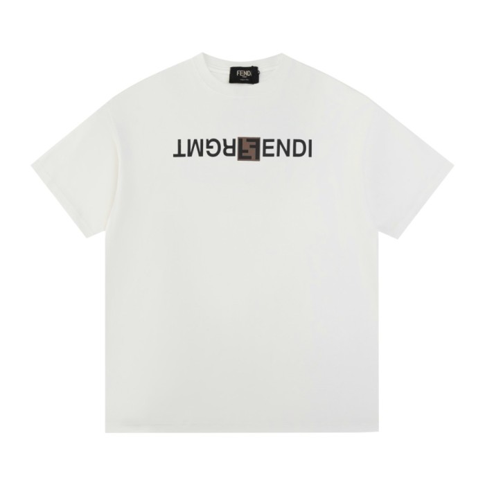 Fendi x Frgmt Luxury Brand Women Mens Short Sleeve T-Shirt   