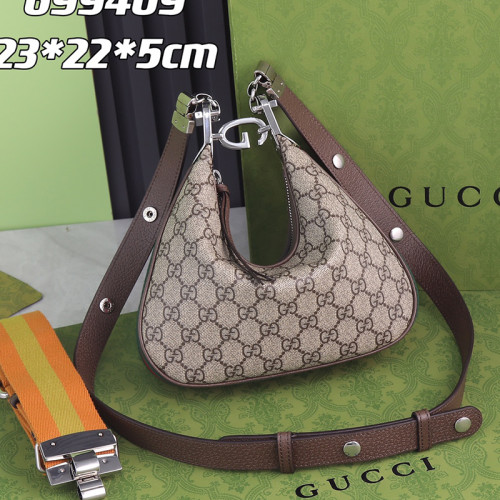 Gucci Womens Bags Shoulder Messenger Bag Luxury Brand Gucci Attache small shoulder bag with Original Box 699409 96GRN 4091