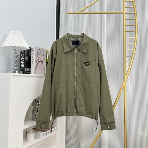 Prada Men Womens Coat Jacket Luxury Brand Womens Jackets Top Quality   