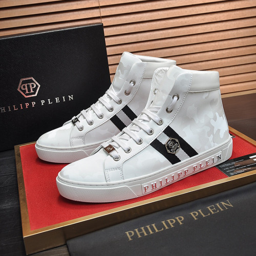 Philipp Plein Men Shoes Sneakers Low Top Sneaker Fashion Design Luxury Brand Trainer Predator TM with Original Box