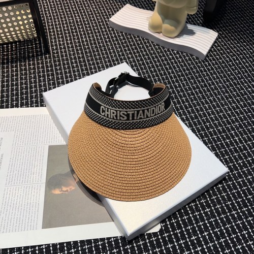 Dior Womens Visor Hat Luxury Brand Design Dior Cap with Original Box  
