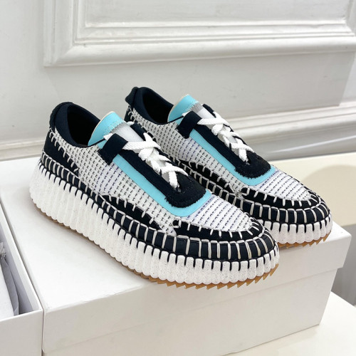 Chloe Chloé Womens Shoes Sneakers Luxury Brand with Original Box Whatsapp 