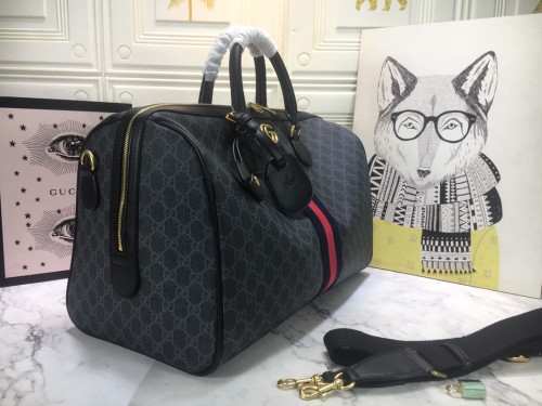 Gucci Womens Mens Bags Travel Handbags Luxury Brand GG 547953 9C2ST 8746 Supreme Ophidia Medium Carry-on Duffle