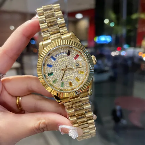 Rolex Men Womens Watch Luxury Brand Design Fashion Type with Original Box