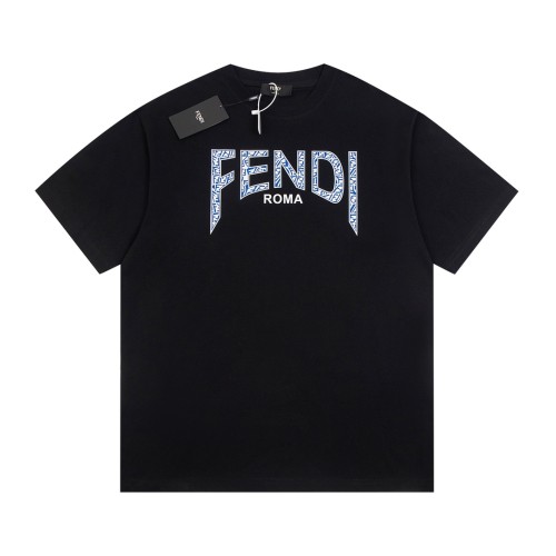 Fendi Luxury Brand Women Mens Short Sleeve T-Shirt   