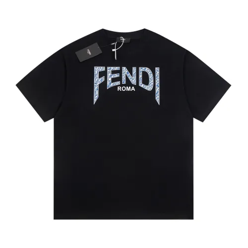 Fendi Luxury Brand Women Mens Short Sleeve T-Shirt   