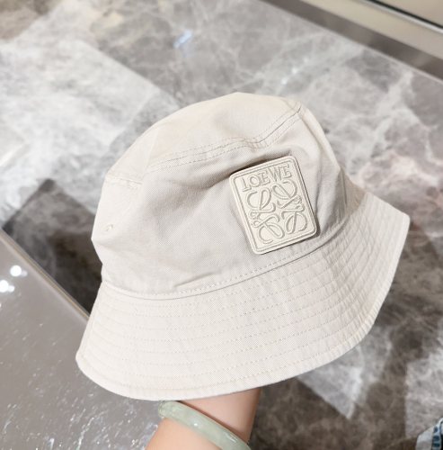 Loewe Men Womens Bucket Hat Luxury Brand Design Loewe Hats with Original Box  