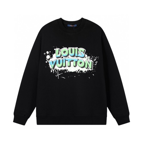 Louis Vuitton Womens Mens Long Sleeve Sweatshirt Luxury Brand Mens Hoodie   