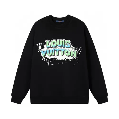 Louis Vuitton Womens Mens Long Sleeve Sweatshirt Luxury Brand Mens Hoodie   