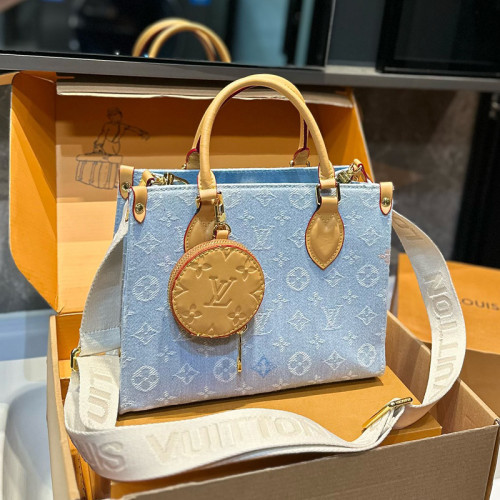 Louis Vuitton Womens Bags Handbags Luxury Brand LV ONTHEGO PM M58956 Handbags for Women with Original Box  