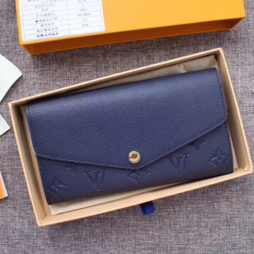 Louis Vuitton Mens Womens Wallets Purse Luxury Brand Designer SARAH WALLET M61182 with Original Box