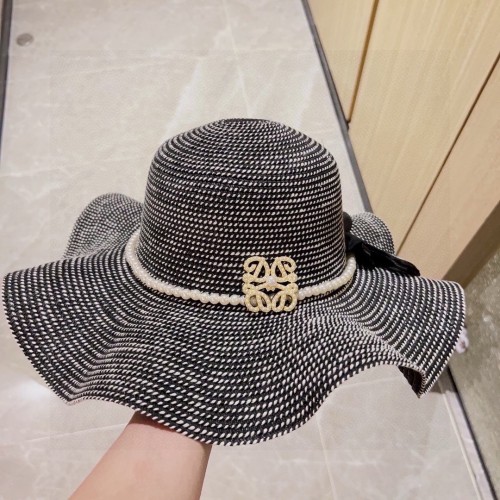 Loewe Womens Straw Hat Luxury Brand Design Loewe Hats with Original Box  