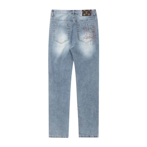 Louis Vuitton Luxury Brand Women Mens Pant Jeans   
