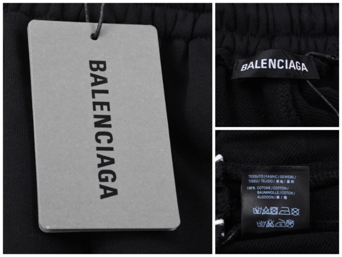Balenciaga Luxury Brand Women Mens Pant with Original Box   