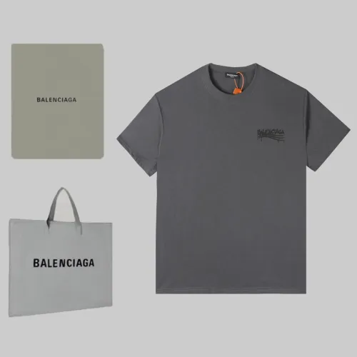 Balenciaga Luxury Brand Women Mens Short Sleeve T-Shirt   