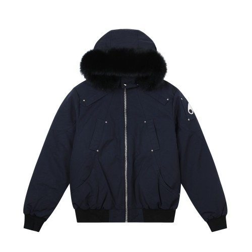 Moose Knuckles Design Mens Womens Winter Windprood Down Jackets Keep Warm 90% White Duck Down Thick