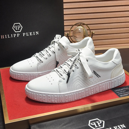 Philipp Plein Men Shoes Sneakers Low Top Sneaker Fashion Design Luxury Brand Trainer Predator TM with Original Box Whatsapp 
