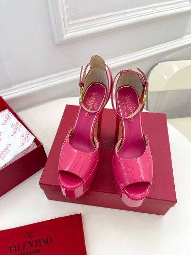 Valentino Garavani Women Fashion Shoes Pumps Luxury Brand Vlogo Signature Calfskin with Original Box 15cm Heel Whatsapp 