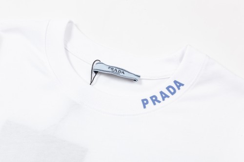 Prada Luxury Brand Men Womens Short Sleeve T-Shirt   