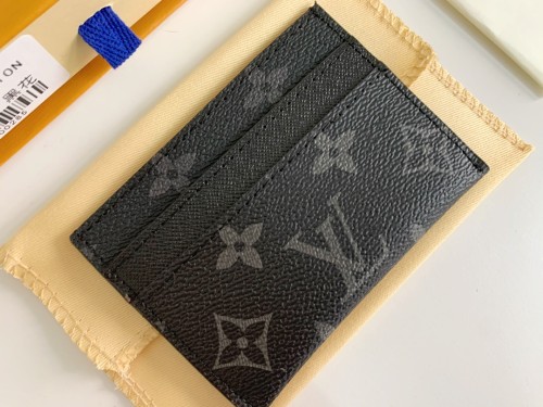 Louis Vuitton Womens Mens Bags Card Holder Luxury Brand M62170 Double Card Holder with Original Box  