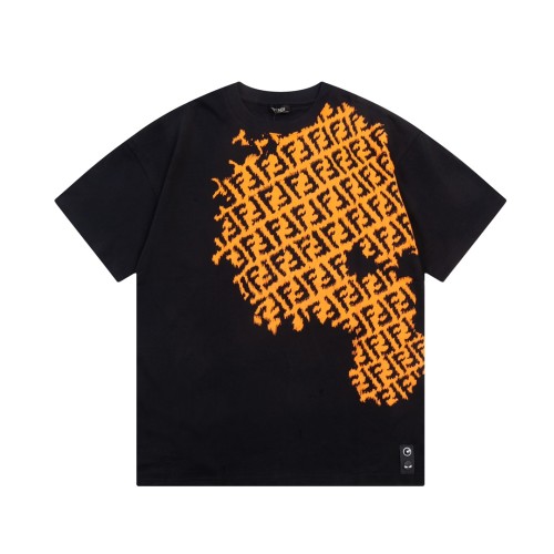 Fendi Luxury Brand Women Mens Short Sleeve T-Shirt   