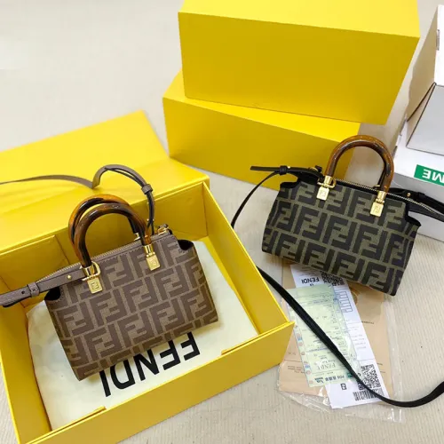 Fendi Womens Bags Shoulder Waist Bag Luxury Brand Fendi Mini By The Way Bag with Original Box